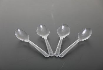 Plastik Şeffaf Kaşık